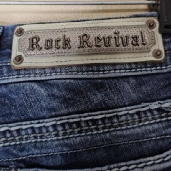Rock Revival Sukara Boot Med Wash Jeans Size 25 - Picture 6 of 13